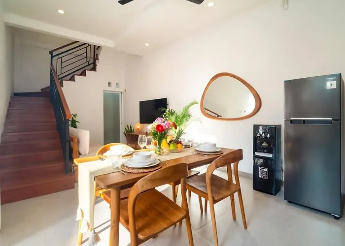 New 2 Bedroom In Berawa With Pool 2 Min From Ferienhaus Canggu